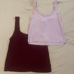 Two American Eagle tank tops